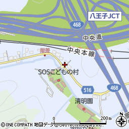 東京都八王子市裏高尾町1032周辺の地図