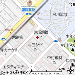 栄鋼管株式会社　パイプ物流センター周辺の地図