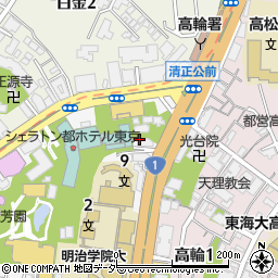株式会社近鉄・都ホテルズ　営業推進部・東京周辺の地図