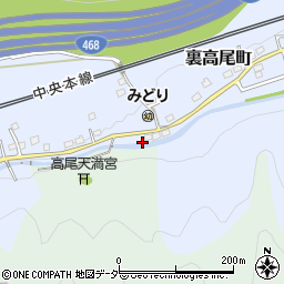 東京都八王子市裏高尾町675周辺の地図