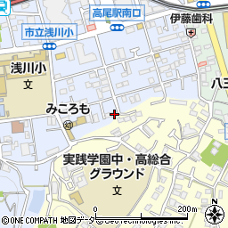 東京都八王子市初沢町1308周辺の地図