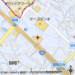 ネッツトヨタ山梨　本社セイリア店周辺の地図