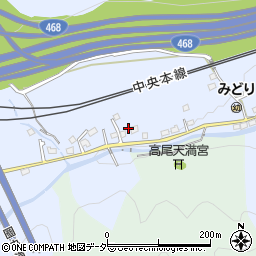 東京都八王子市裏高尾町743周辺の地図