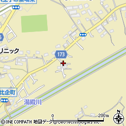 東京都八王子市小比企町1552周辺の地図
