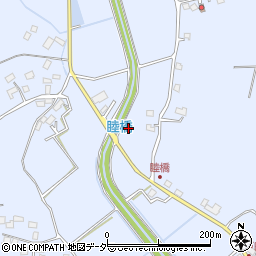 千葉県山武市戸田周辺の地図