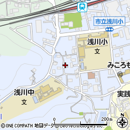東京都八王子市初沢町1338-3周辺の地図