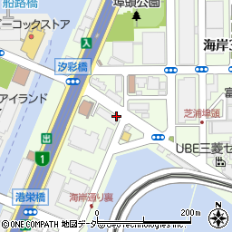東京港診療所周辺の地図