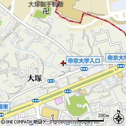 東京都八王子市大塚418周辺の地図