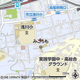 東京都八王子市初沢町1301周辺の地図