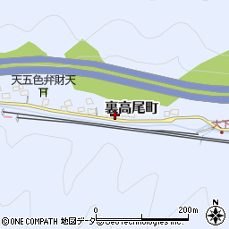 東京都八王子市裏高尾町1441周辺の地図