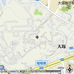 東京都八王子市大塚176-16周辺の地図