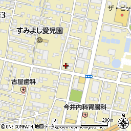 セブンイレブン甲府住吉三丁目店周辺の地図