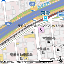 カースタレンタカー有明東雲駅前店周辺の地図