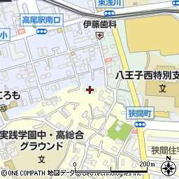 東京都八王子市狭間町1880周辺の地図