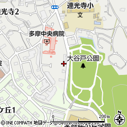 東京都多摩市連光寺2丁目31-21周辺の地図
