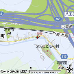 東京都八王子市裏高尾町1053周辺の地図