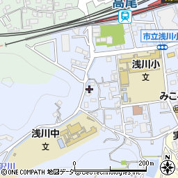 東京都八王子市初沢町1361周辺の地図