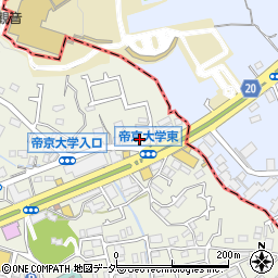 東京都八王子市大塚466周辺の地図