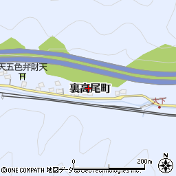 東京都八王子市裏高尾町1435周辺の地図