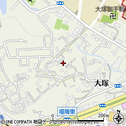 東京都八王子市大塚176-14周辺の地図