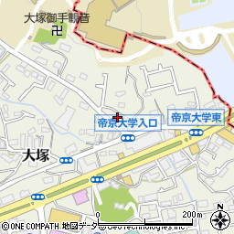 東京都八王子市大塚420周辺の地図