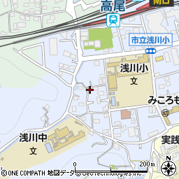 東京都八王子市初沢町1339-5周辺の地図