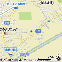 東京都八王子市小比企町1655周辺の地図