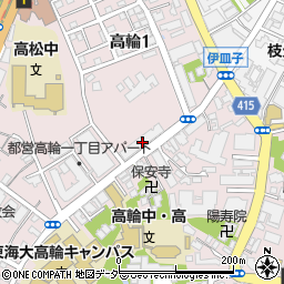 高松宮妃癌研究基金（公益財団法人）周辺の地図