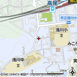 東京都八王子市初沢町1360周辺の地図