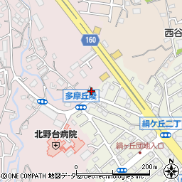 東京都八王子市打越町673-14周辺の地図