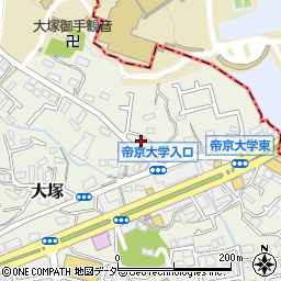 東京都八王子市大塚422周辺の地図