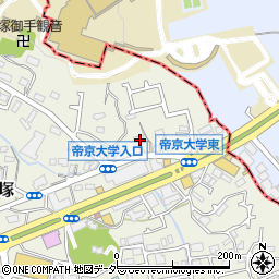 東京都八王子市大塚456周辺の地図