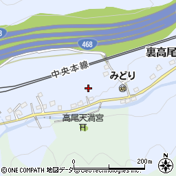 東京都八王子市裏高尾町694周辺の地図