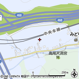 東京都八王子市裏高尾町742周辺の地図