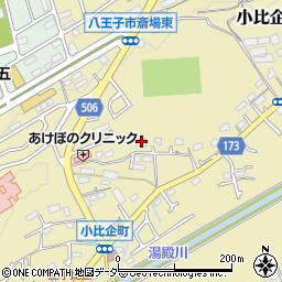 東京都八王子市小比企町1747周辺の地図