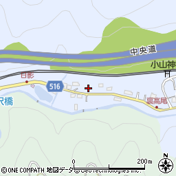 東京都八王子市裏高尾町1239周辺の地図