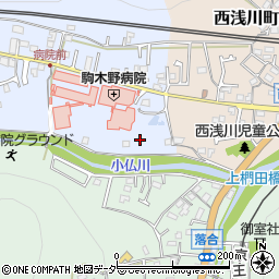 東京都八王子市裏高尾町317周辺の地図