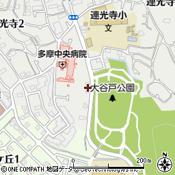 東京都多摩市連光寺2丁目31-3周辺の地図