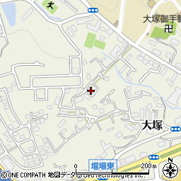 東京都八王子市大塚176-5周辺の地図