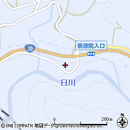 山梨県甲州市大和町初鹿野862周辺の地図