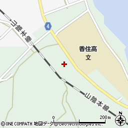 兵庫県美方郡香美町香住区矢田940周辺の地図