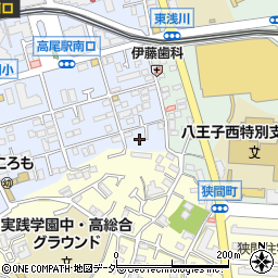 東京都八王子市初沢町1290-8周辺の地図