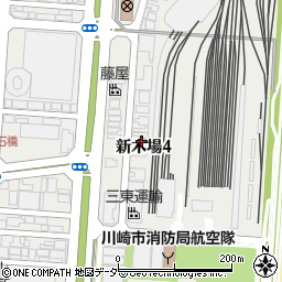 東京都江東区新木場4丁目5-12周辺の地図