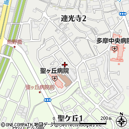 東京都多摩市連光寺2丁目68-11周辺の地図