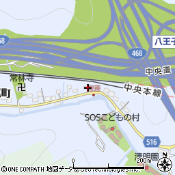 東京都八王子市裏高尾町1047周辺の地図