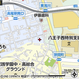 東京都八王子市初沢町1289周辺の地図