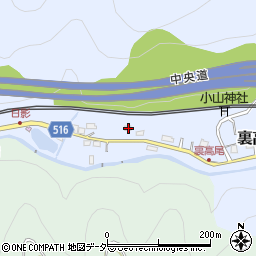 東京都八王子市裏高尾町1240周辺の地図