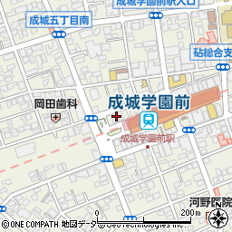 ニチイケアセンター　成城周辺の地図