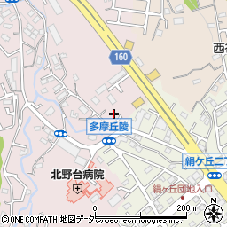 東京都八王子市打越町673周辺の地図