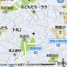 ジョイバレー三軒茶屋周辺の地図